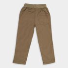 Boys' 100% Cotton Trousers, Olive, small image number null