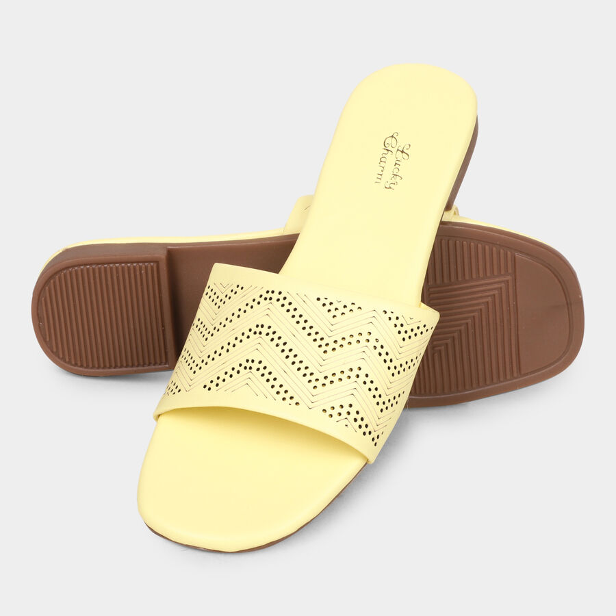 Ladies' Sandals, Yellow, large image number null