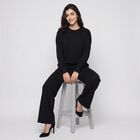 Women's Black Track suit, Black, small