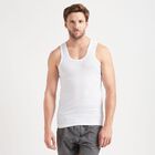 Solid Vest, White, small