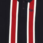 Boys Deep Midnight Navy Blue Cotton Polo Neck Casual T-Shirt, नेवी ब्लू, small image number null