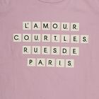 Girls Lilac Cotton Casual T-Shirt, लाइलेक, small