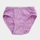 Girls Multicolour Regular Fit Printed and Solid Panties, Lilac, small