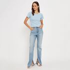 Ladies'  Crop  Top, Blue, small image number null