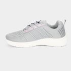 Women's Grey Lace-Up Sneakers, Grey, small