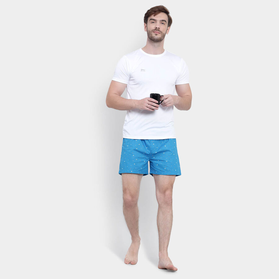 Cotton Boxers, Dark Blue, large image number null