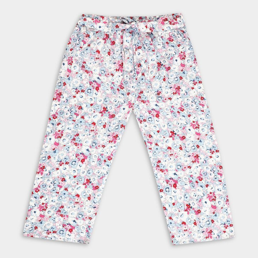 Girls' Capri, Light Blue, large image number null