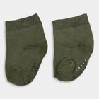 Infant's Socks (Pack of 2), Olive, small