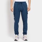 Men's Track Pants , Mid Blue, small