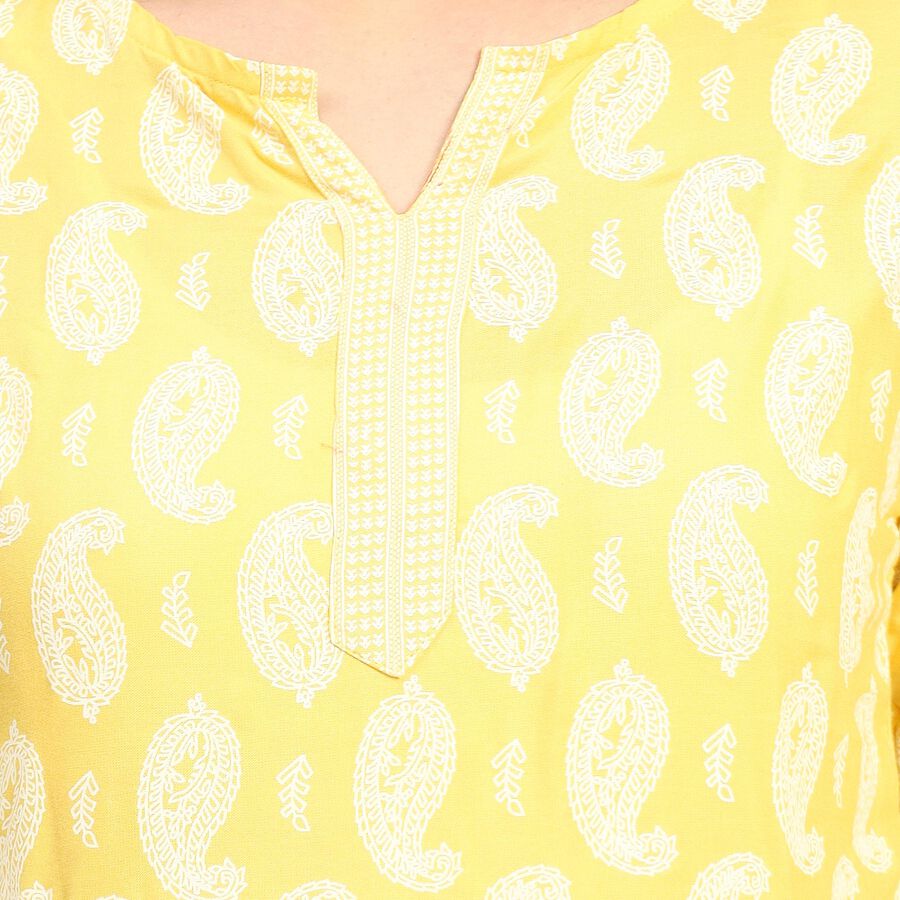 Ladies' Kurti , मस्टर्ड, large image number null