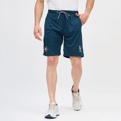 Men's Deep Teal Regular Fit Active Bermuda Shorts