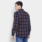Cotton Checks Casual Shirt, भूरा, small image number null