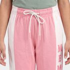 Girls Pink Jogger Fit Ombre Printed Winter Pyjama, गुलाबी, small