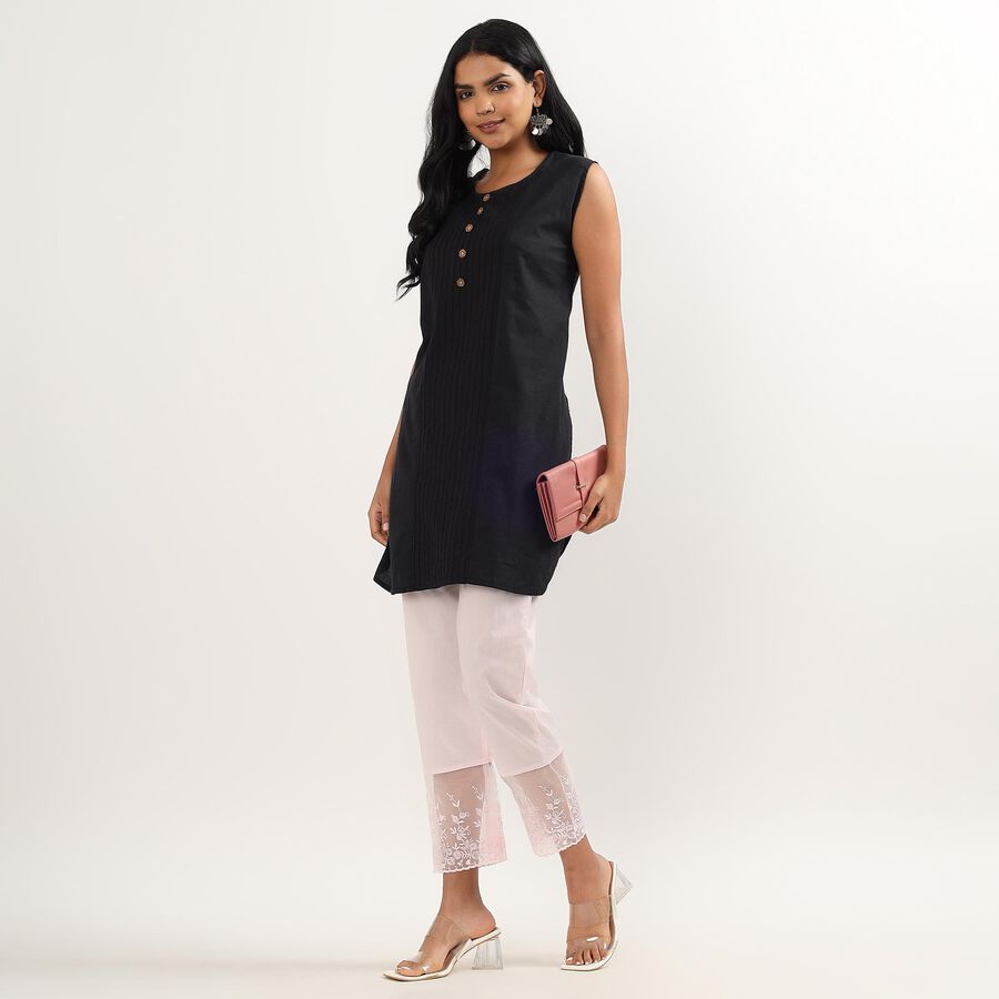 Ladies' 100% Cotton Palazzos, गुलाबी, large image number null