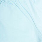 Infants Cotton Boat Neck Baba Suit, Light Blue, small image number null