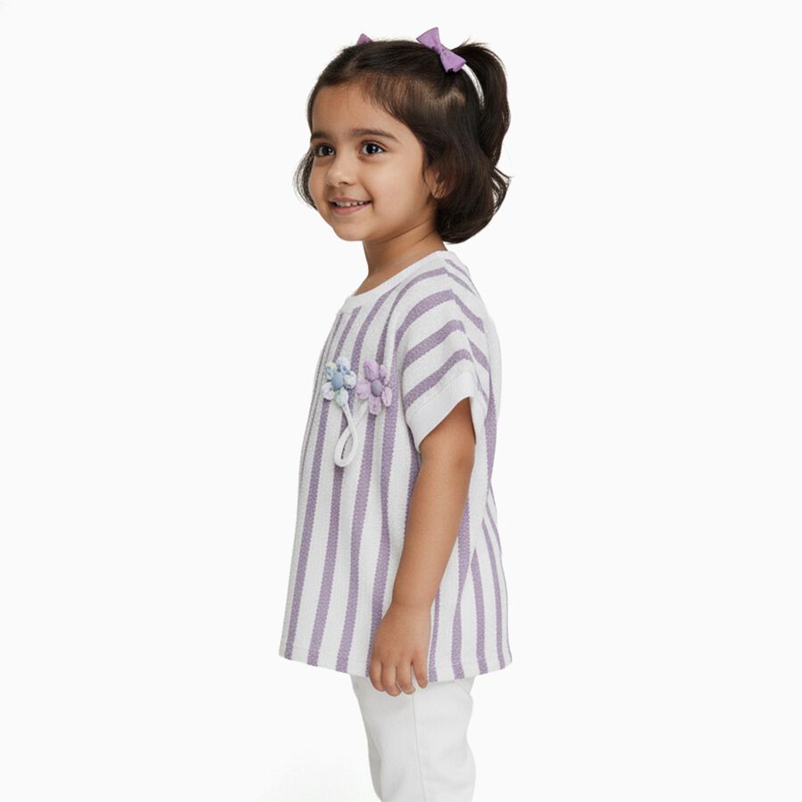 Girls' T-Shirt, Lilac, large image number null