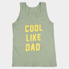 Infants Green Cotton Vest, Light Green, small