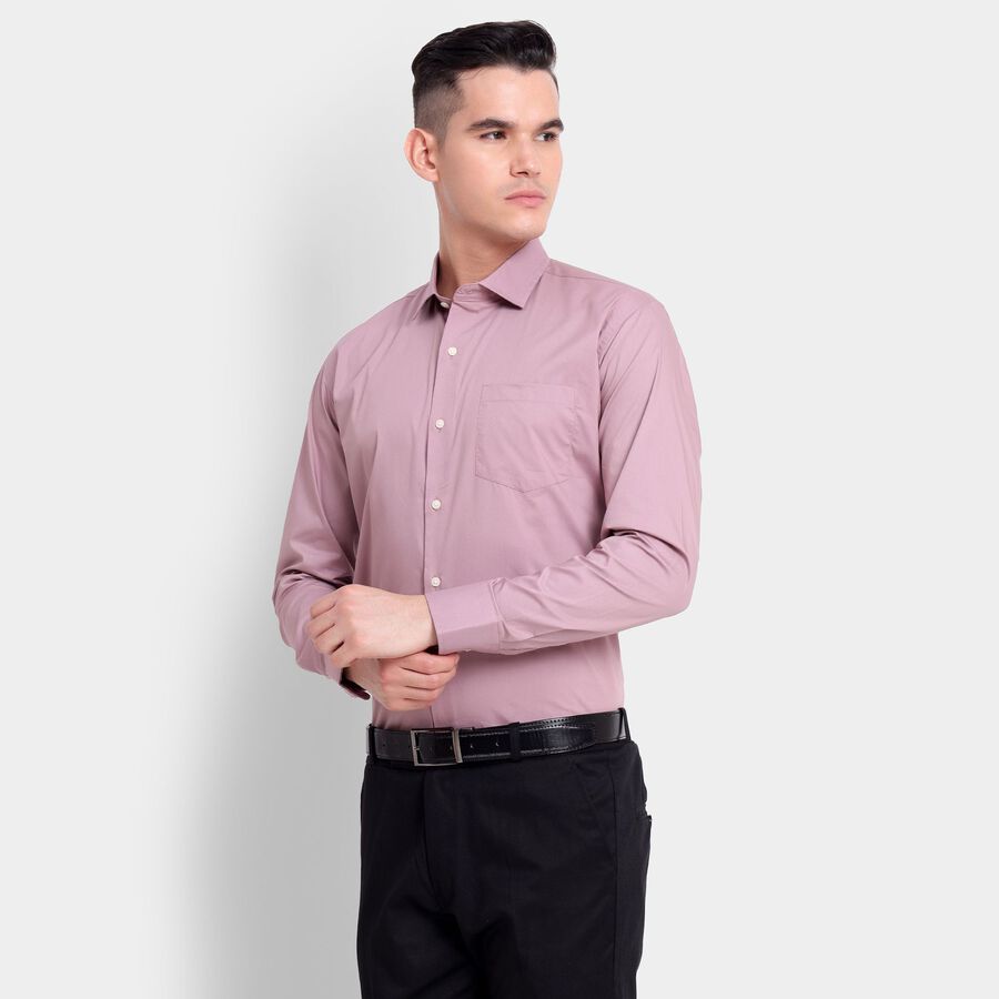 Men's Formal Shirt , Pink, large image number null