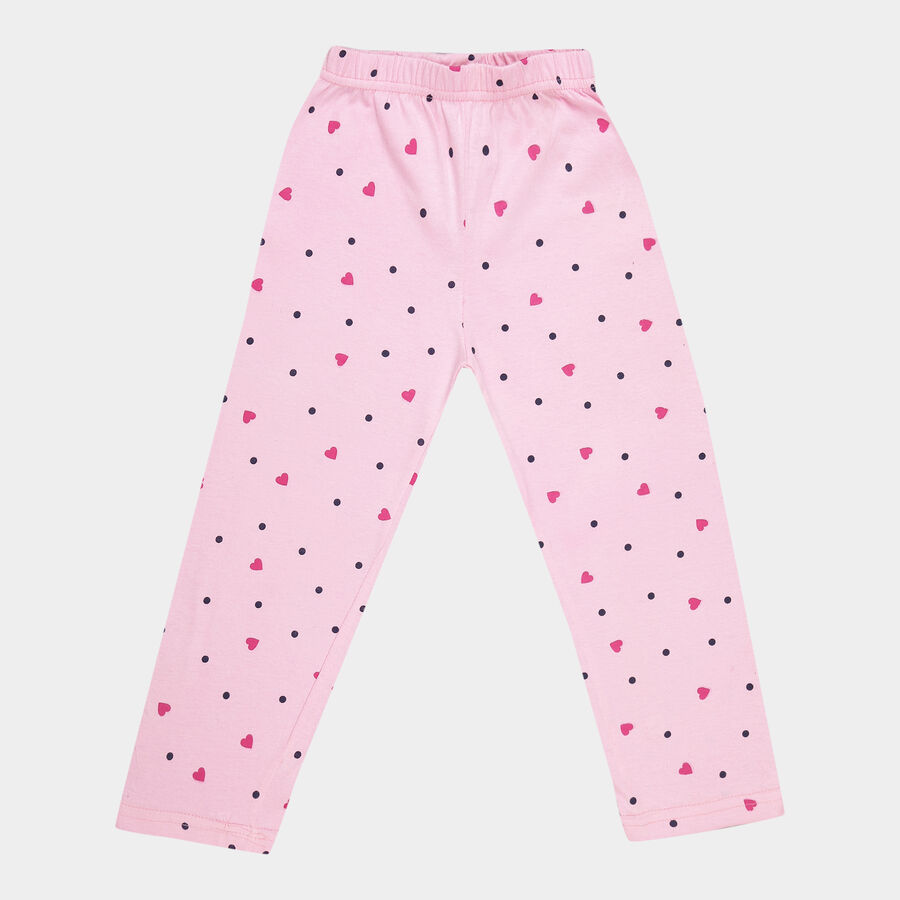 Boys Printed Pyjama, Pink, large image number null