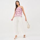 Ladies' Regular Track Pants, White, small image number null