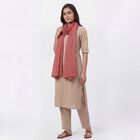 Women's Purple Cotton Solid Dupatta, Purple, small