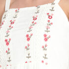 Embellished Empire Line Dress, White, small image number null
