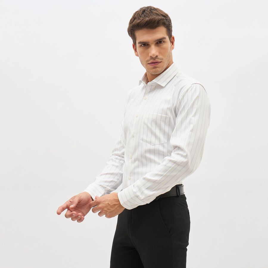 Men's Formal Shirt, White, large image number null