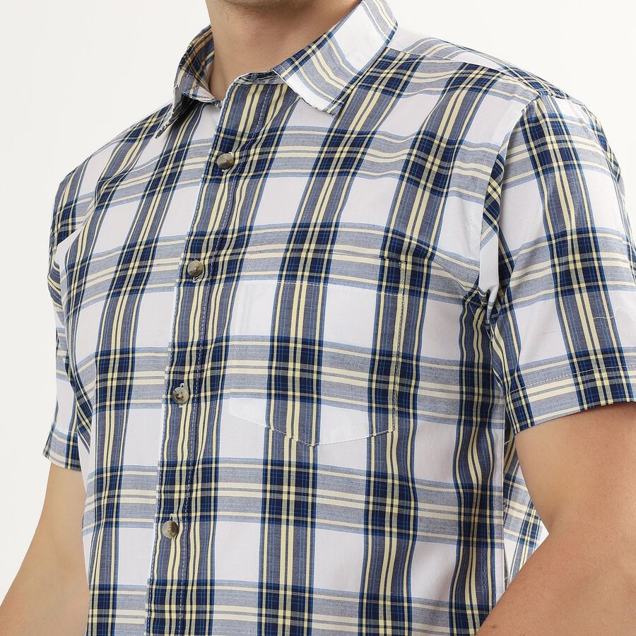Men's Regular Collar Casual Shirt , पीला, large image number null