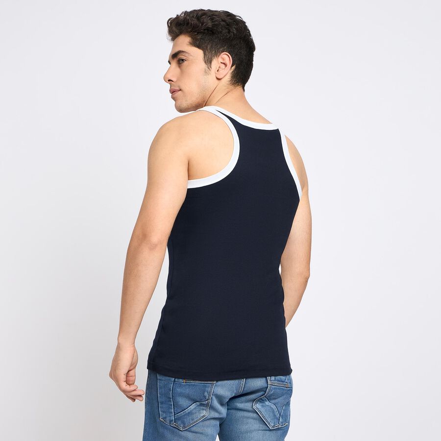 Men's Gym T-Shirt, Navy Blue, large