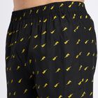 Men's 100% Cotton Boxers, Black, small