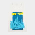 Boys White Round Neck Casual Boys T-Shirt, सफ़ेद, small