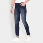 Men's Slim Fit Jeans , Dark Blue, small image number null