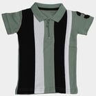Boys' Half Sleeves T-Shirt, ओलिव, small