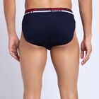Men's 100% Cotton Briefs, Dark Grey, small image number null