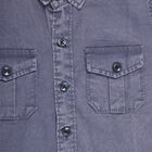 Boy's 100% Cotton Casual Shirt, Light Blue, small image number null