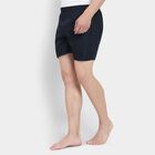 Men's 100% Cotton Boxers , काला, small