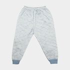 Infants' Light Blue Jogger Striped Pyjama, हल्का नीला, small