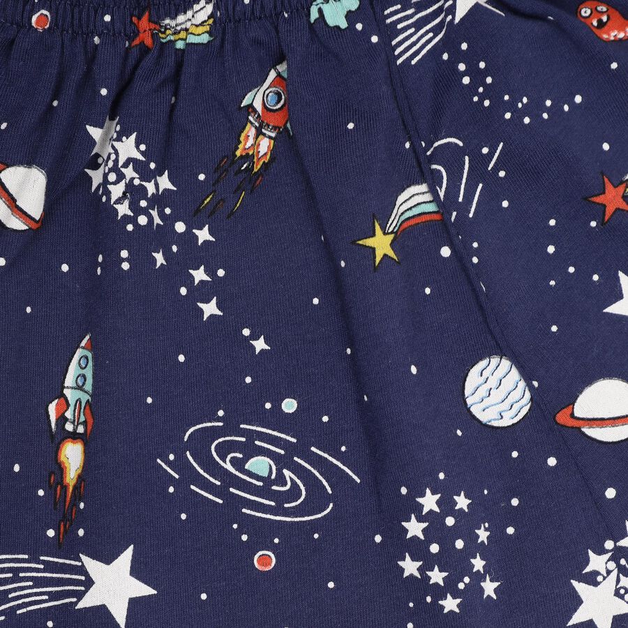 Boys' 100% Cotton Suit Night , Navy Blue, large image number null