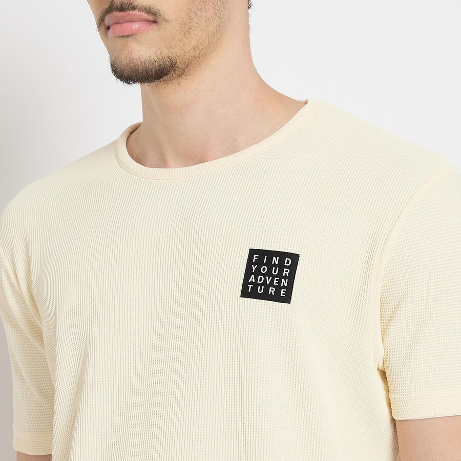 Men's Drifit T-Shirt , Ecru Melange, large image number null
