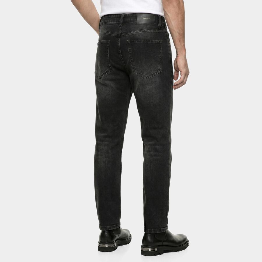 Men's Jeans, Black, large