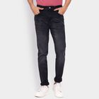 Men's Skinny Jeans, Black, small image number null