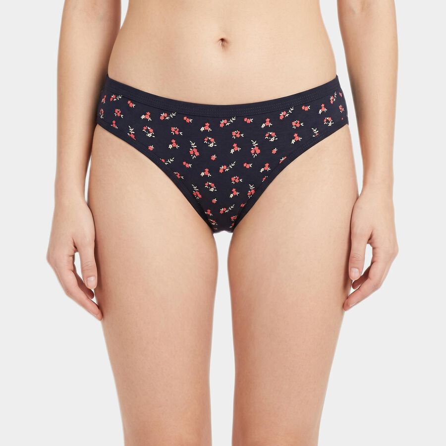Women's Assorted Bikini Fit Printed Panty, Assorted, large