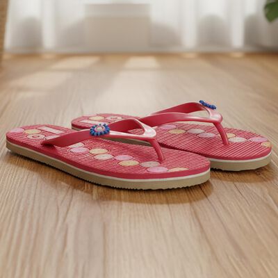 Women's Pink Flip-Flops Slippers
