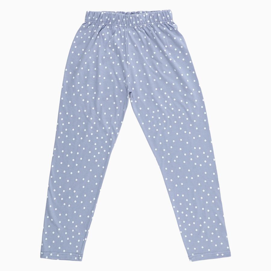 Girls' Pyjama, Light Blue, large image number null