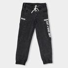 Boys' Jogger Jeans, Black, small image number null