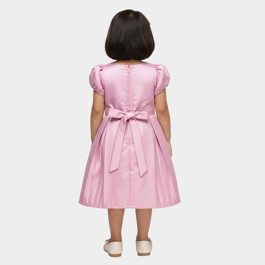 Girls' Frock, लाइलेक, large image number null