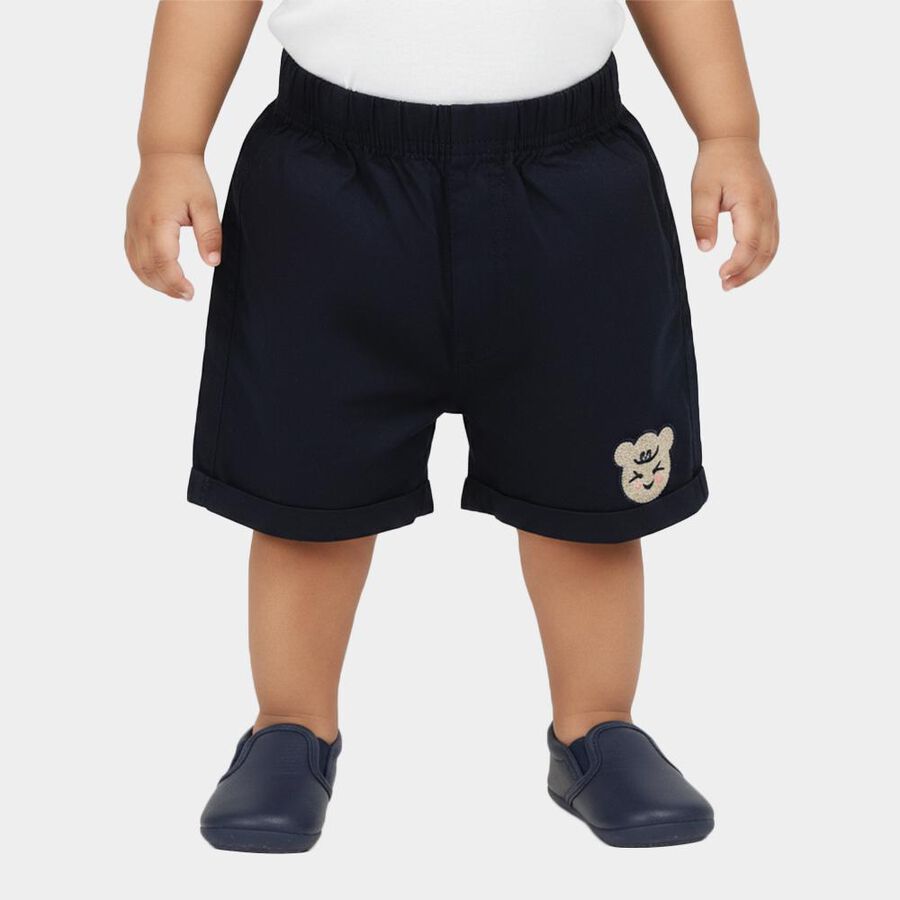 Infants' Half Pant, Navy Blue, large