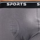 Men's Trunks, गहरा ग्रे, small