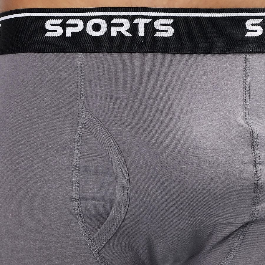 Men's Trunks, गहरा ग्रे, large