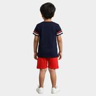 Boys' Knit Baba Suit, नेवी ब्लू, small image number null